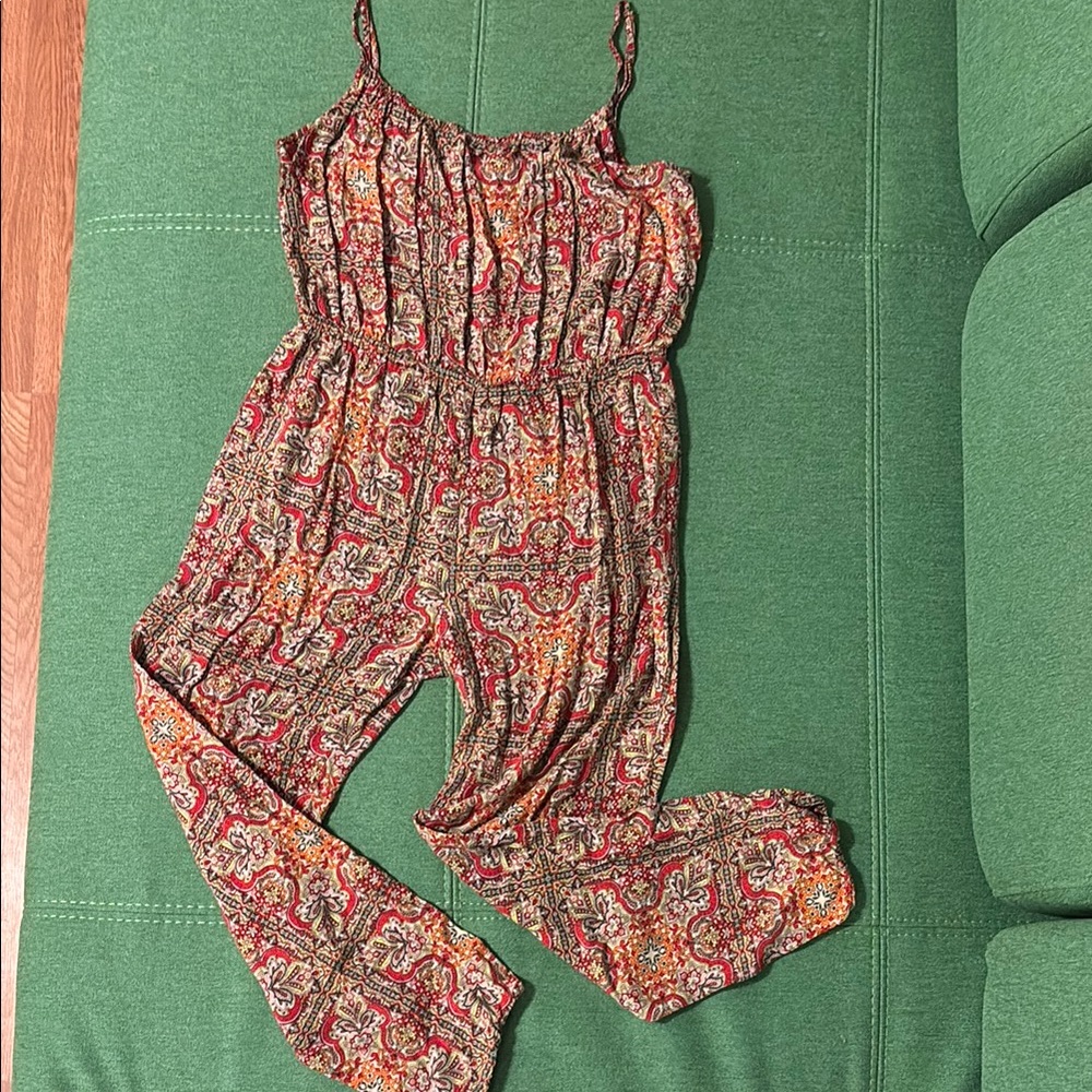 Forever 21 floral Print Jumpsuit